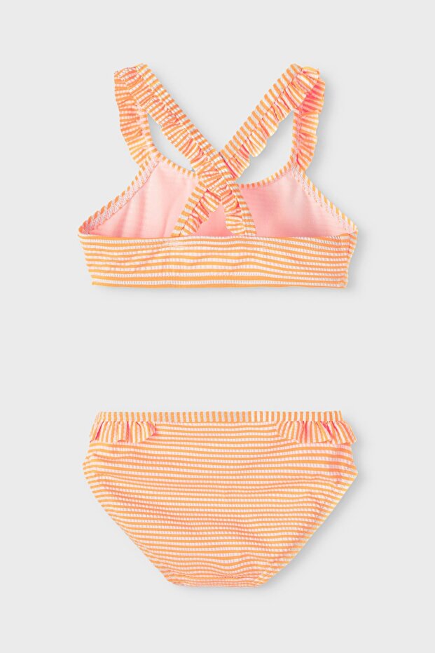 Mädchen Bikini Set Orange - 2