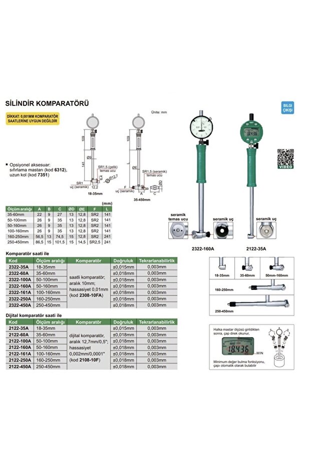 2322-160a Silindir Komparatörü - 2