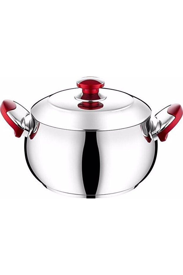 İnter Çelik Gülistan Güveç Tencere 28x17cm 9,7lt - 1