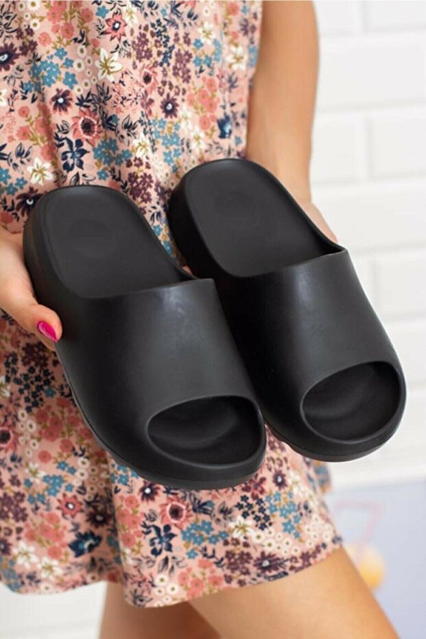 Yeezy Slide Terlik Siyah - 3