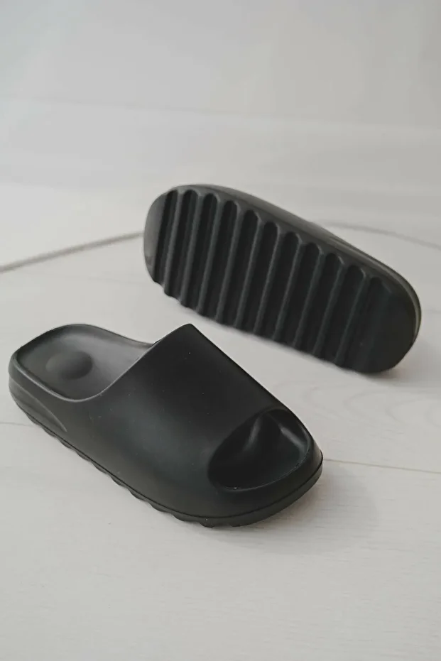 Yeezy Slide Terlik Siyah - 7