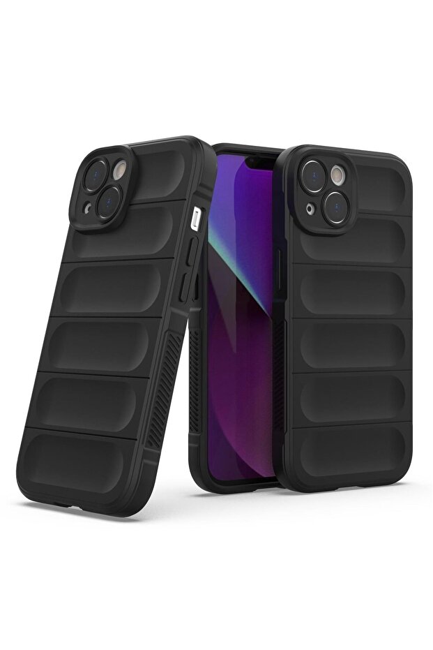 Apple Iphone 13 Kılıf Oslo Prime Siyah - 2