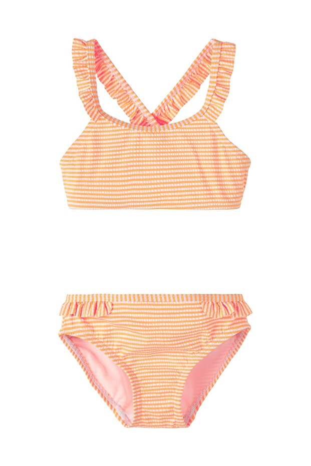 Mädchen Bikini Set Orange - 1