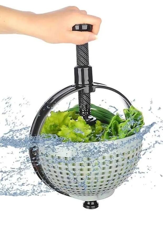 Salad Vegetable Dryer Press Arm Strainer