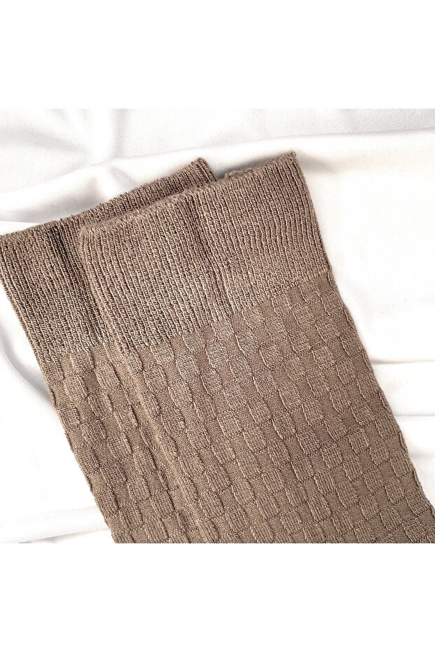 Erkek Camel Bambu Çorap 3'lü - 2