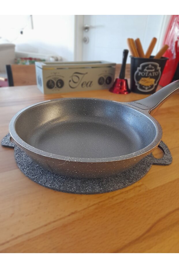 2 Parça Keçe Nihale Seti - Tencere - 3