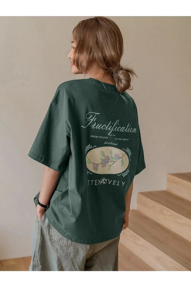 Μπλουζάκι Fructification Printed Oversize - 4