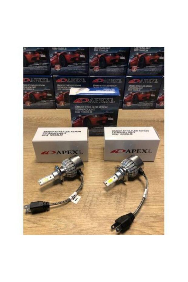 Zenon H7 Led Xenon-şimşek Etkili-10800 Lm 6000k- Yüksek Aydınlatma Gücü - 1
