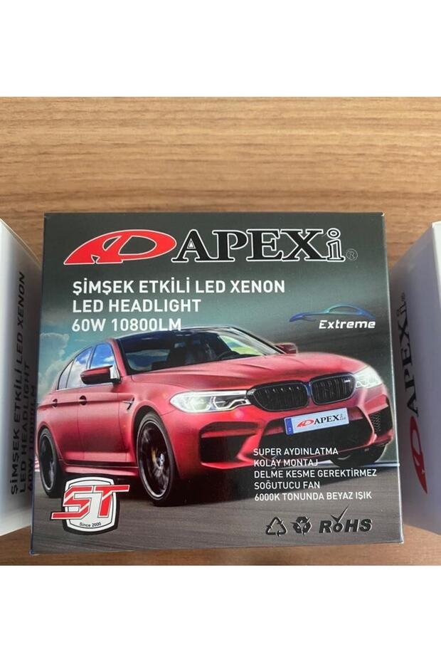 Zenon H7 Led Xenon-şimşek Etkili-10800 Lm 6000k- Yüksek Aydınlatma Gücü - 2