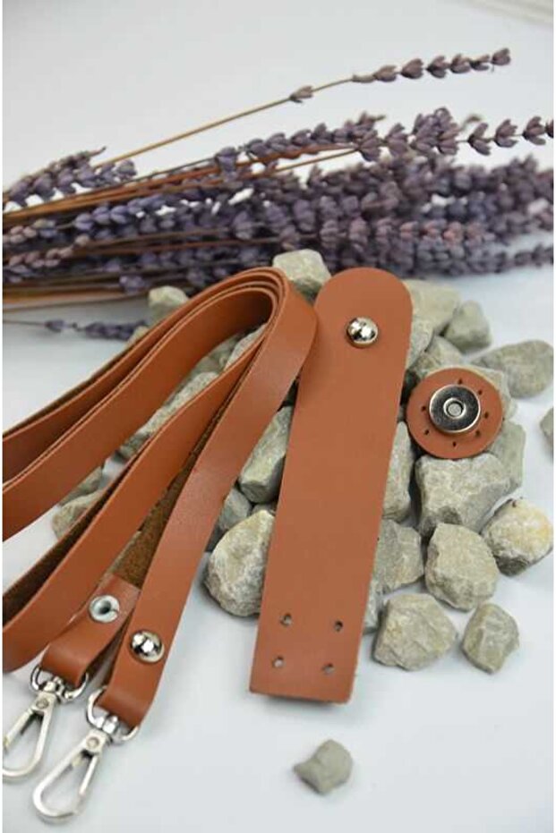 Mini Çanta Yapım Seti Taba - 1