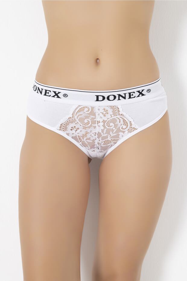 0002 Donex Women's Lace Hipster Panties