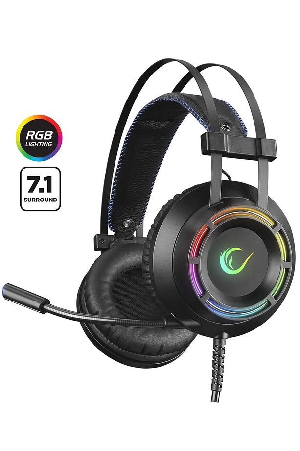 Rm-19 Forte-y Rgb Usb 7.1 Surround Led Işıklı Mikrofonlu Oyuncu Kulaklığı - 1