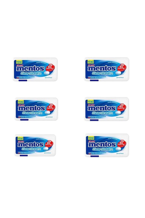 Clean Breath Nane Aromalı Şekersiz Şekerleme 6 Adet X 21 Gram - 2