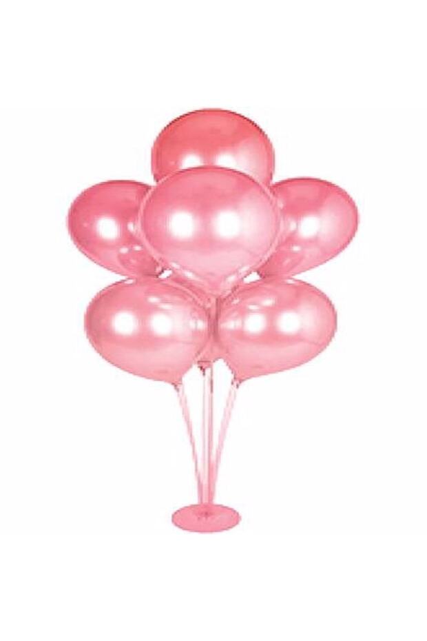 Mini Party Store Light Pink Colored Balloon Stand 75 cm