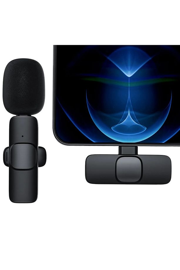 Type-c Uyumlu Kablosuz Yaka Mikrofonu, Android Yayın, Youtube, Tiktok Wireless Yaka Mikrofonu - 6