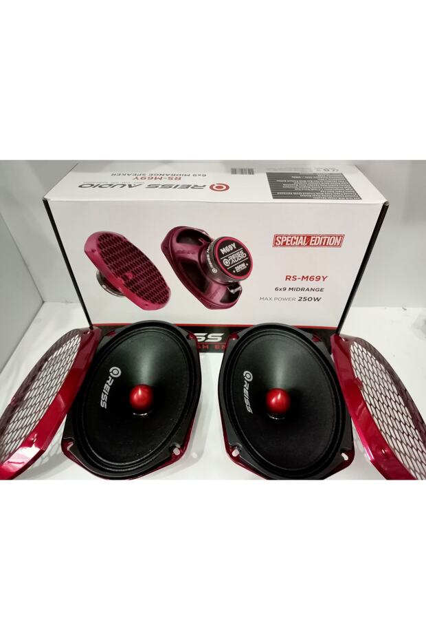 Oval Midrange Hoparlör - 250w 100rms Kayık Midrange - 2