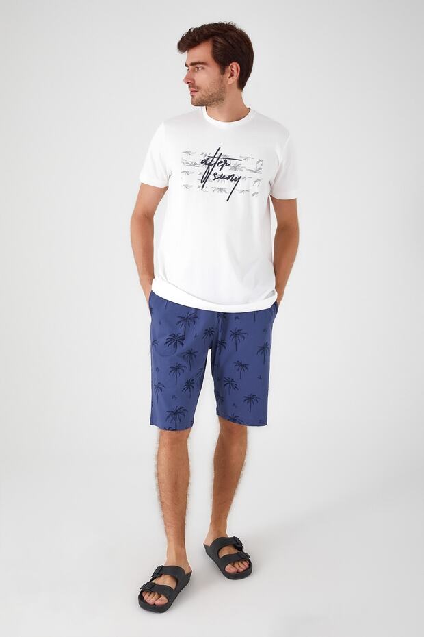 After Suny Men's Bermuda Suit