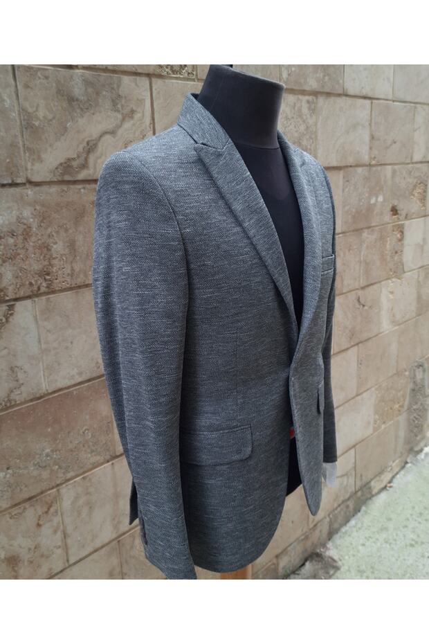 Slım Fit Blazer Ceket - 2