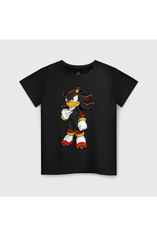 Kids Sonic Printed Overisze Children's T-shirt