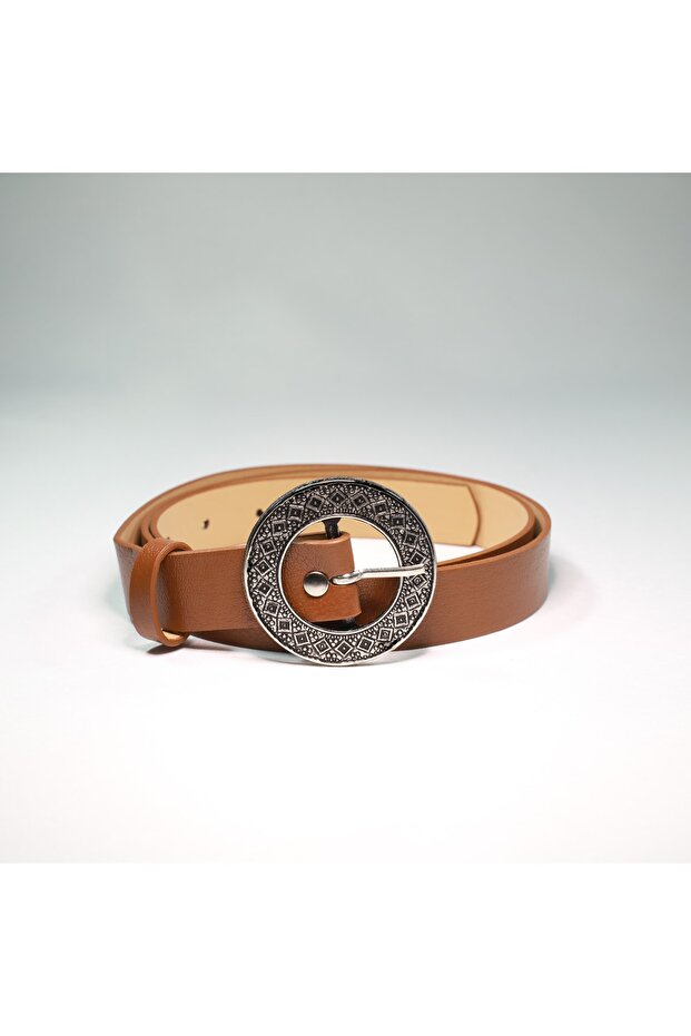 Eskitme Tokalı Basic Kemer - 1