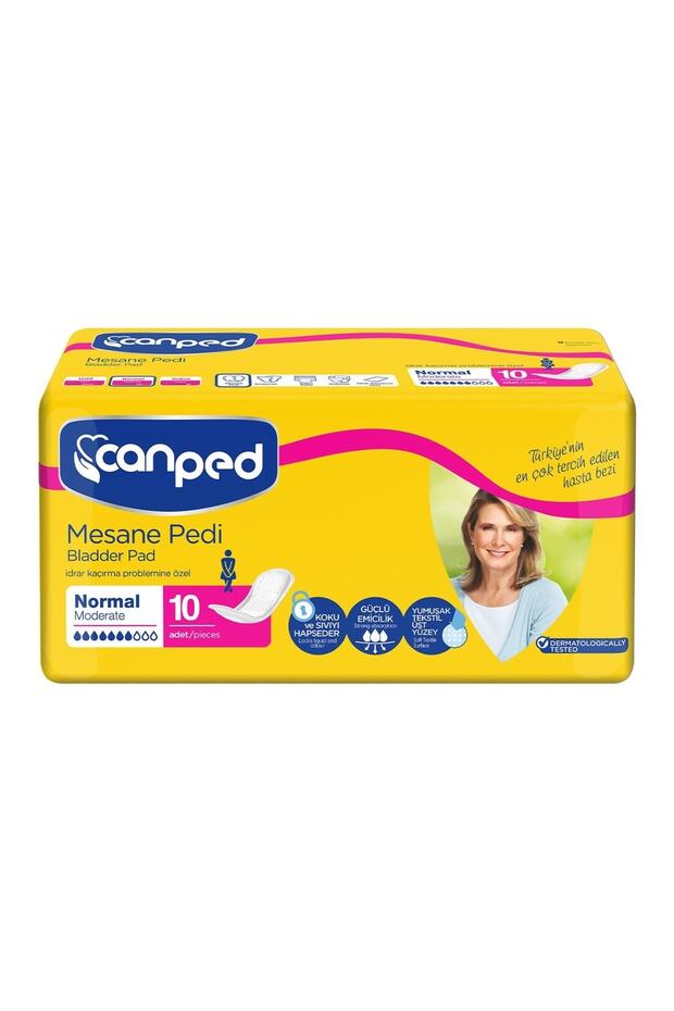 Canped Mesane Pedi 10'lu Orta - 1