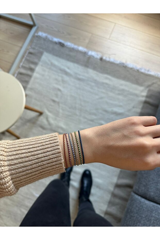 Bronz Aşk Ip Bileklik - 3