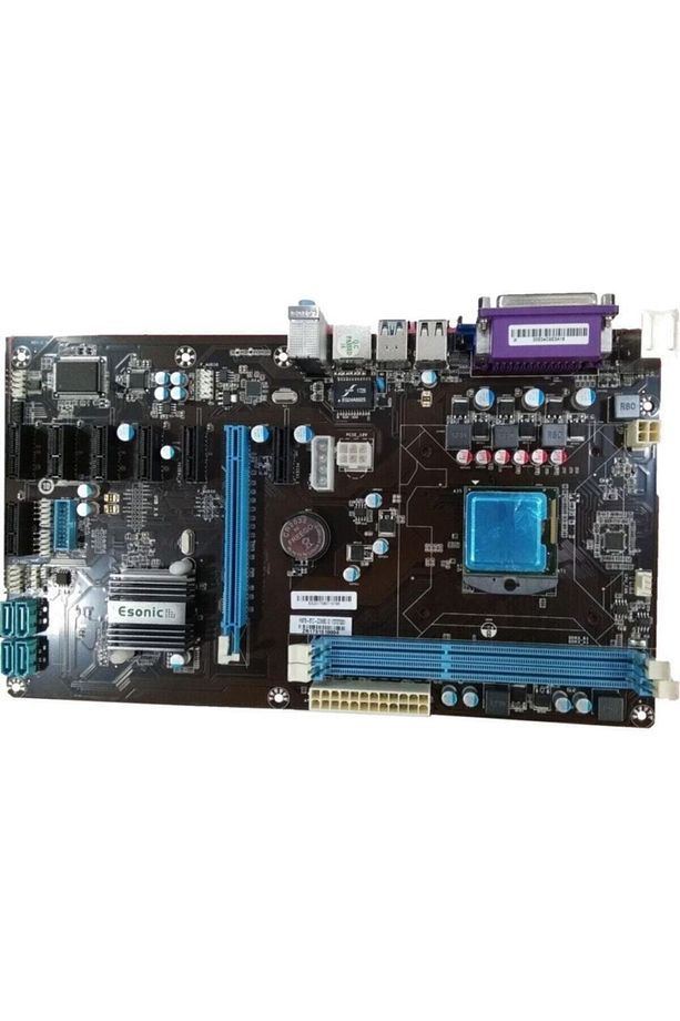 Hm65 Qs8-btc Combo 7usb 1 Port 988 Cpu Anakart - 1