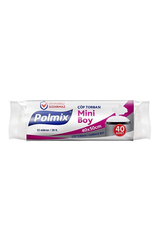 Mini Boy 40x50 80 Gr 50li Çöp Poşeti - 1