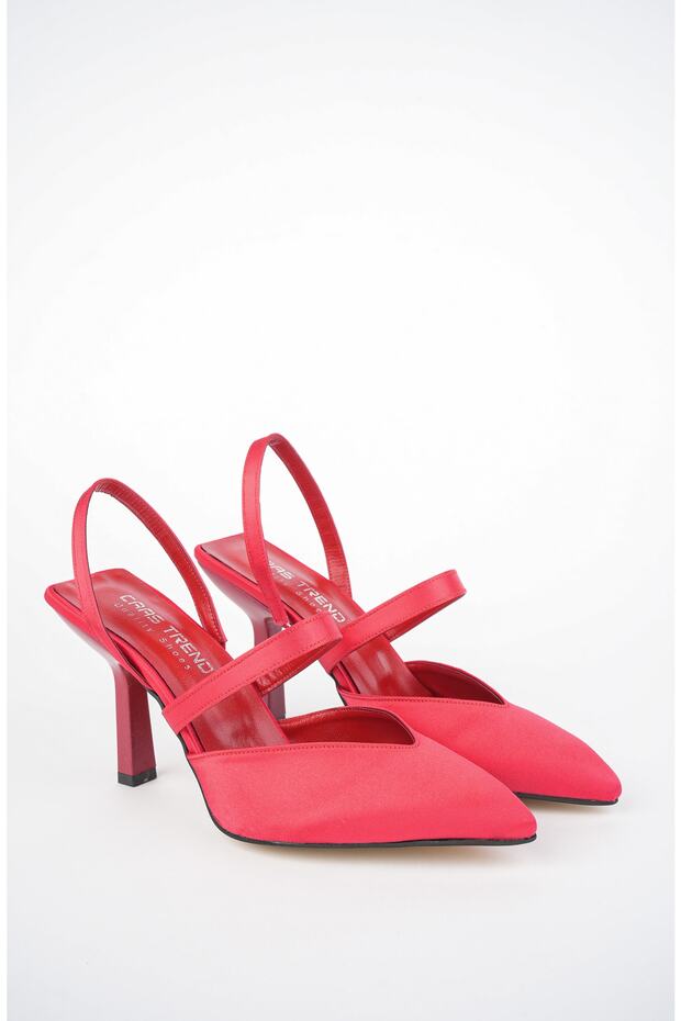 Strapped Open Heel Daily Comfortable Heeled Shoes