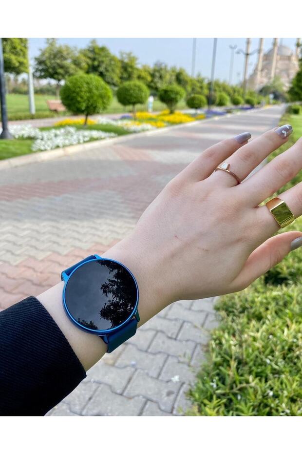 Silikon Kordon Erkek Led Ekran Kol Saati - 6