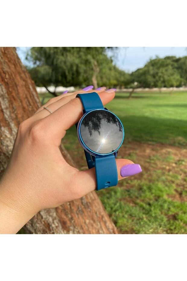 Silikon Kordon Erkek Led Ekran Kol Saati - 8