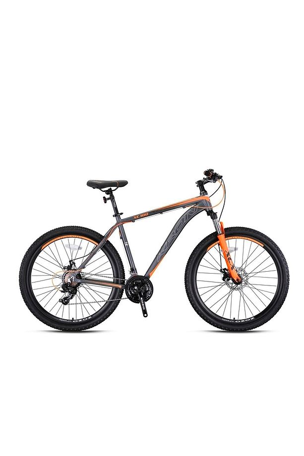 Xc 100 - 27.5" Mtb - 18' - 21 Vites - [hidrolik Diskli Modeldir] - Mat Füme-gri/turuncu - 1