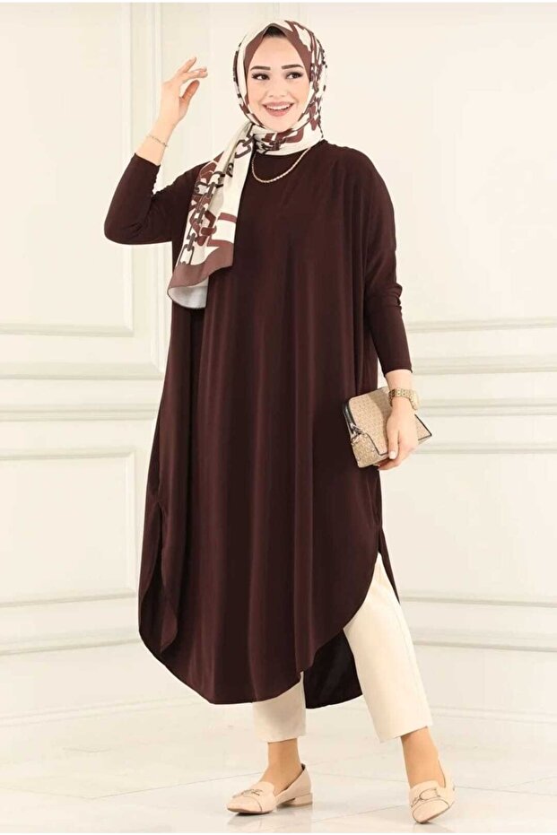 Basic Sandy Tesettür Tunik - 3