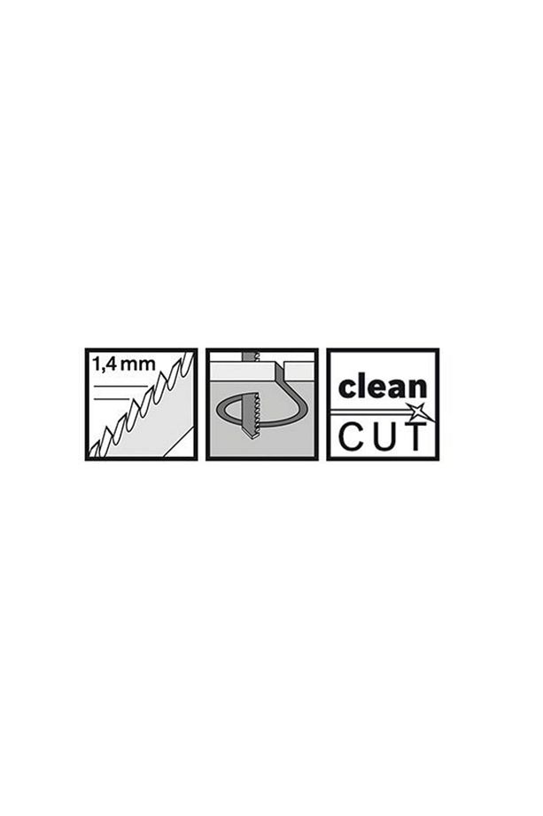 T 101 Ao Clean For Wood 5'Li Dekupaj Testeresi Bıçağı - 2