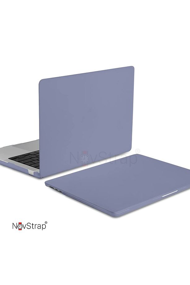Macbook Air M1 Çip A2337 A1932 A2179 13.3" Uyumlu Kılıf Cream Hard Shell Rubber Kapak - 6