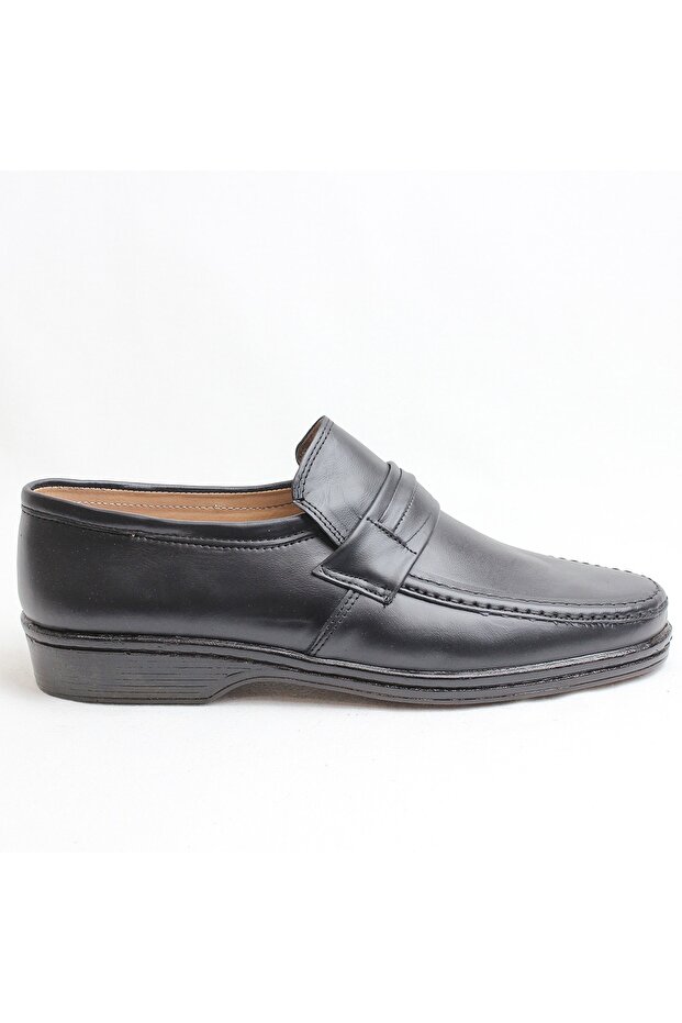 Black Leather Epa Casual Shoes