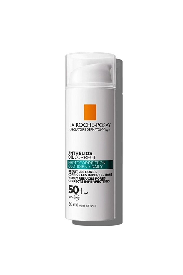 Anthelios Oil Correct SPF 50 - Face Sunscreen, Protecting from Photo-Aging, Correcting Imperfections 50 Ml