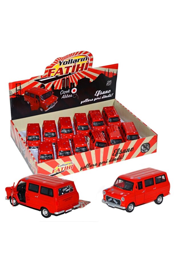 Flower Abbas 1/36 Scale Czech Drop Metal Model Car