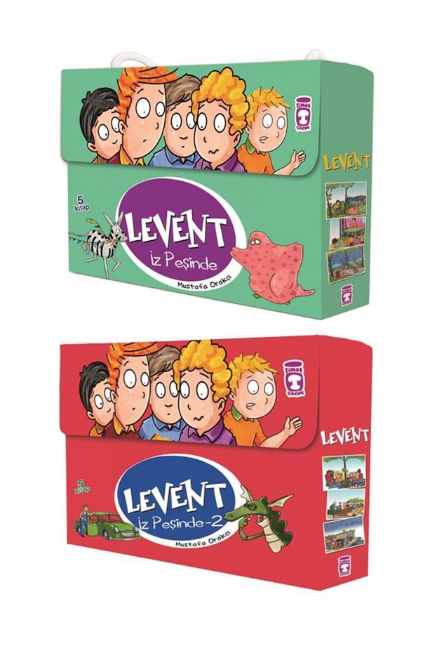 Timaş Levent Iz Peşinde Serisi 1. Ve 2. Set (10 Kitap) - 1