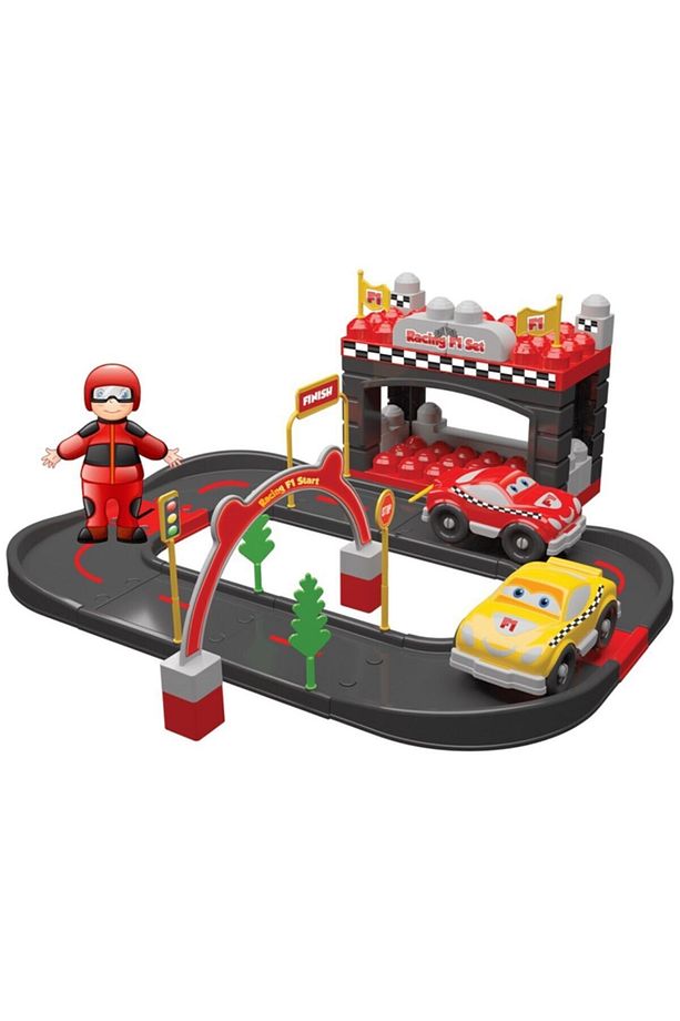 Uçar Magic Block Yarış F1 Seti 50 Prç Magic Bloks Formula1 Seti - 1