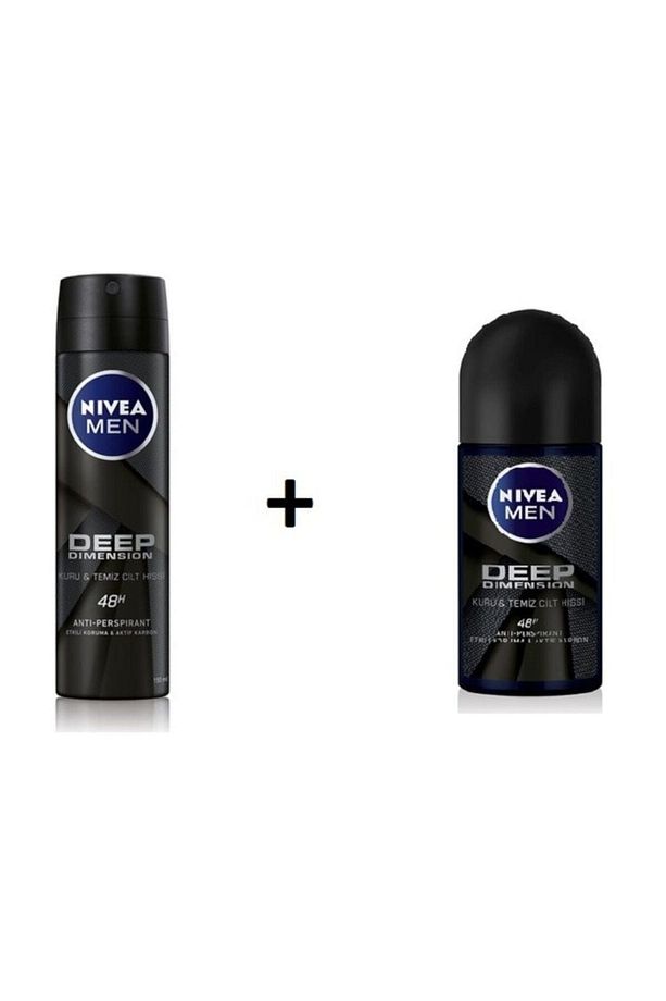 Men Deep Dimension Deodorant + Men Dimension Roll-on - 1