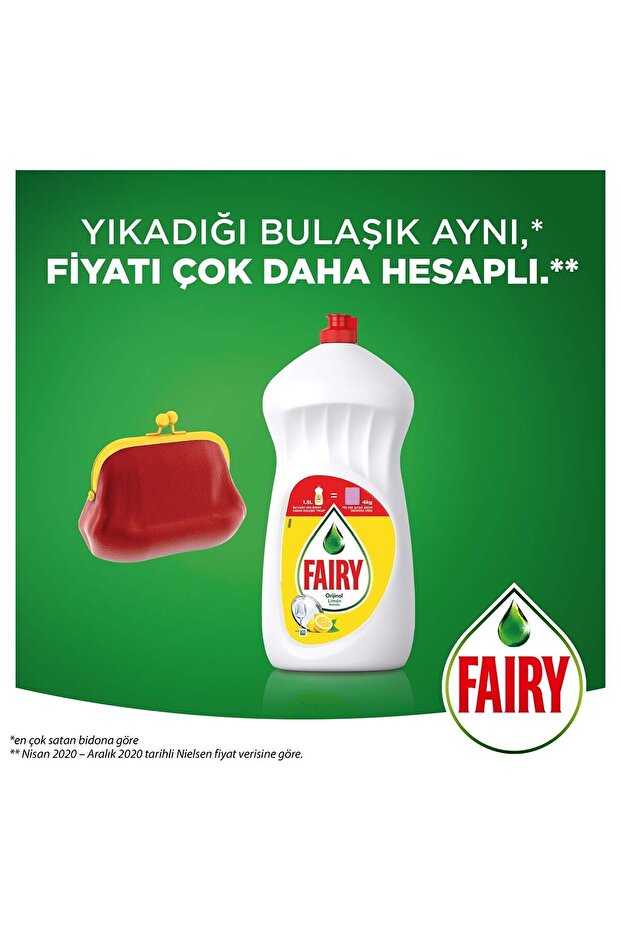 Sıvı Deterjan Limon 1500 ml X 4 Adet - 5