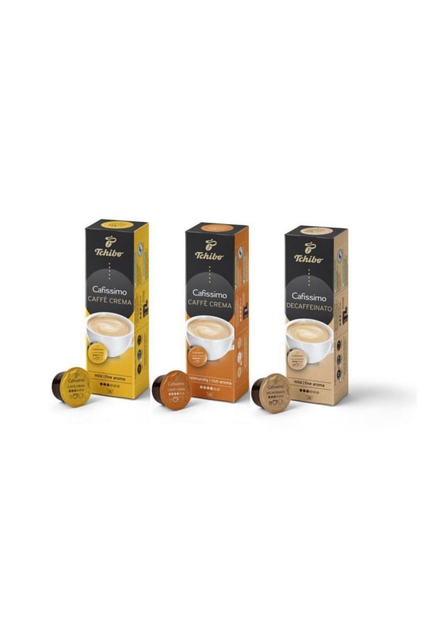 3'lü Set Crema Fine - Crema Rich - Decaffeinated Kapsül Kahve - 1