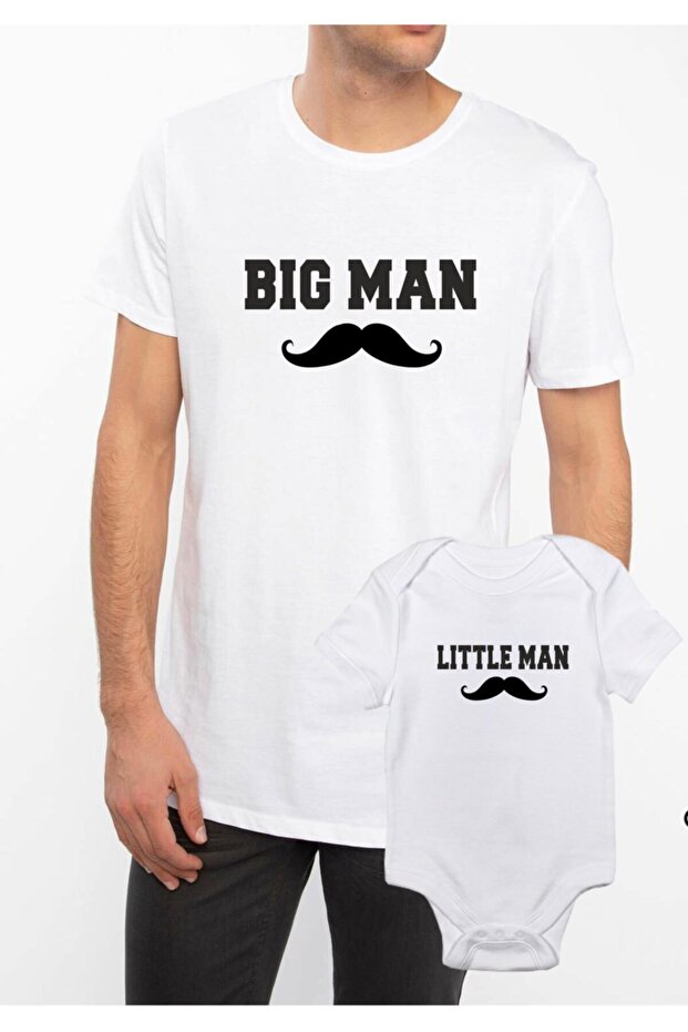 Father and Son Combination Big Man Little Man (Father and Son Combination Can be Made, Prices Are Separate)