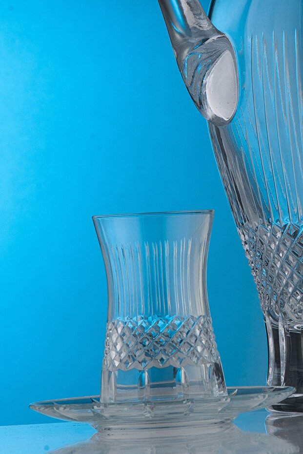 Antik Sade 12 Parça Çay Seti - 1