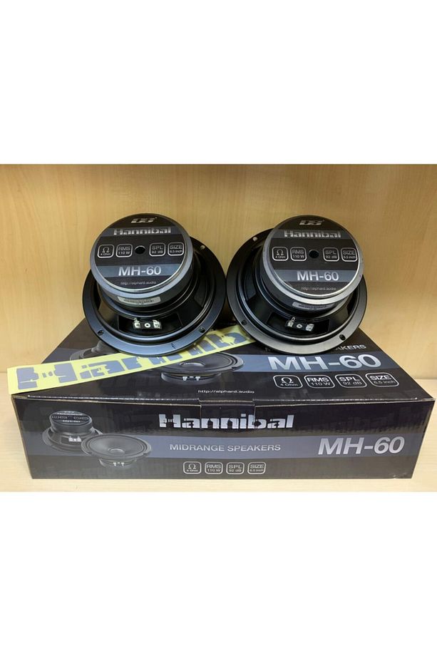 Deaf Bounce Mh-60 Profesyonel 16 Cm 110 Rms Midrange 1 Takım 2 Adet - 6