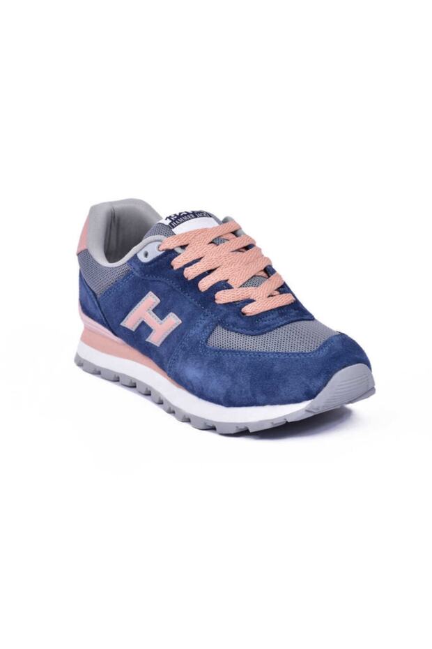 Women's Pink Lace-Up Casual Shoes