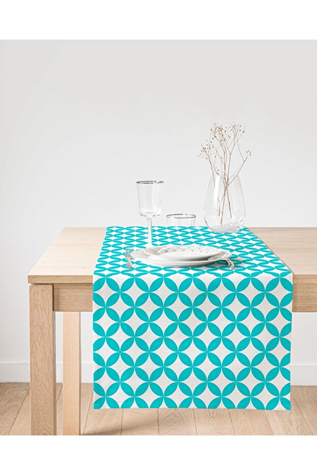 Digital Printed Decorative Suede Runner - 1