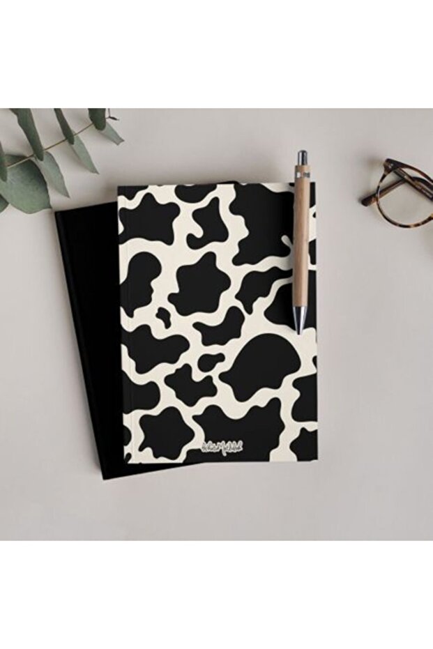 Gift - Unlined Notebook Series - N013 Cow Pattern Notebook