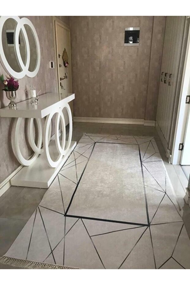 Polygon Gri Halı - 1